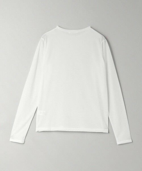 BEAUTY&YOUTH UNITED ARROWS / ビューティー&ユース ユナイテッドアローズ カットソー | コットンナイロン天竺 シアー クルーネック Tシャツ | 詳細4