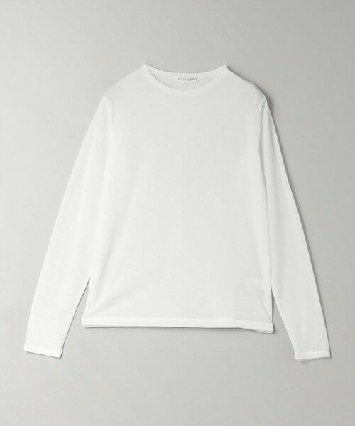 BEAUTY&YOUTH UNITED ARROWS / ビューティー&ユース ユナイテッドアローズ カットソー | コットンナイロン天竺 シアー クルーネック Tシャツ | 詳細3