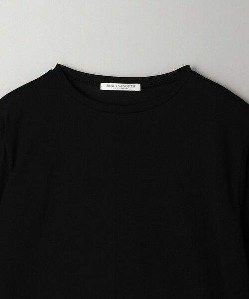 BEAUTY&YOUTH UNITED ARROWS / ビューティー&ユース ユナイテッドアローズ カットソー | コットンナイロン天竺 シアー クルーネック Tシャツ | 詳細9