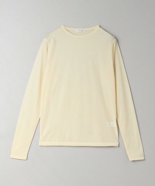BEAUTY&YOUTH コットンナイロン天竺 シアー クルーネック Tシャツ BEAUTY&YOUTH UNITED ARROWS｜コットンナイロン天竺 シアー