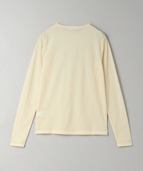 BEAUTY&YOUTH UNITED ARROWS / ビューティー&ユース ユナイテッドアローズ カットソー | コットンナイロン天竺 シアー クルーネック Tシャツ | 詳細19