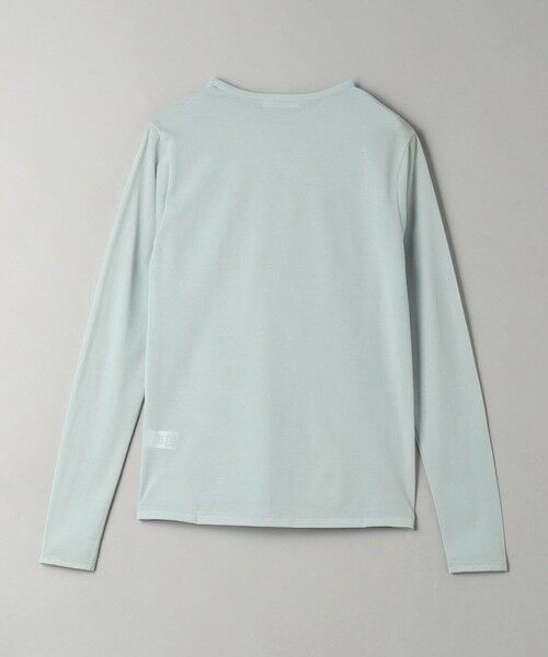 コットンナイロン天竺 シアー クルーネック Tシャツ
