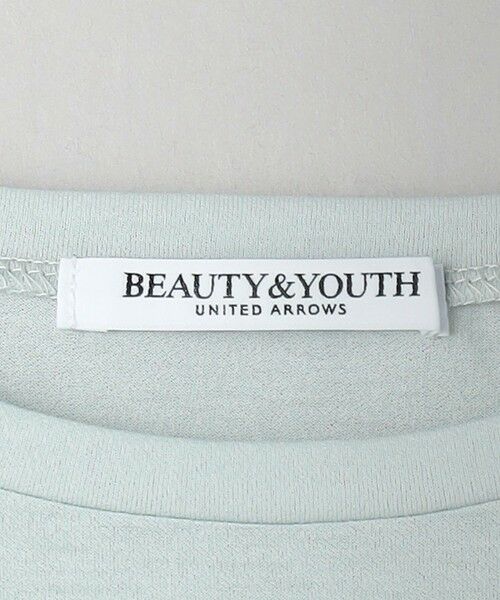 BEAUTY&YOUTH UNITED ARROWS / ビューティー&ユース ユナイテッドアローズ カットソー | コットンナイロン天竺 シアー クルーネック Tシャツ | 詳細14