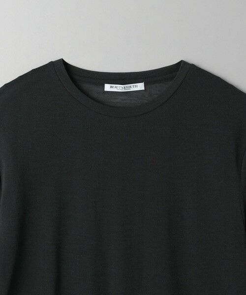 BEAUTY&YOUTH UNITED ARROWS / ビューティー&ユース ユナイテッドアローズ カットソー | カノコシアー ロングスリーブ Tシャツ | 詳細8