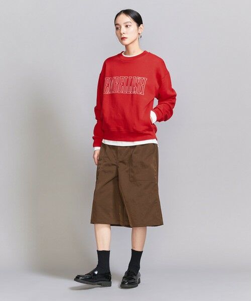 セール】 【別注】＜＋81BRANCA＞ロゴスウェット プルオーバー