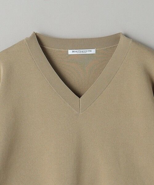 BEAUTY&YOUTH UNITED ARROWS / ビューティー&ユース ユナイテッドアローズ ニット・セーター | コットンナイロン Vネック プルオーバー -ウォッシャブル- | 詳細21