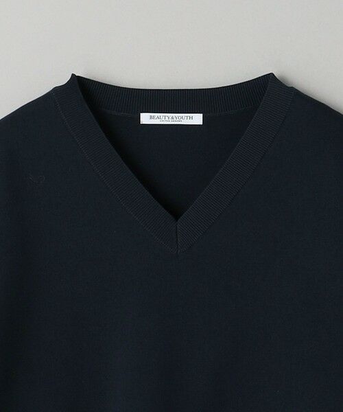 BEAUTY&YOUTH UNITED ARROWS / ビューティー&ユース ユナイテッドアローズ ニット・セーター | コットンナイロン Vネック プルオーバー -ウォッシャブル- | 詳細29