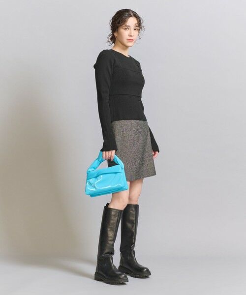 BEAUTY&YOUTH UNITED ARROWS / ビューティー&ユース ユナイテッドアローズ ニット・セーター | 【WEB限定】ビスチェ＆リブニットプルオーバー -3WAY/ウォッシャブル- | 詳細3