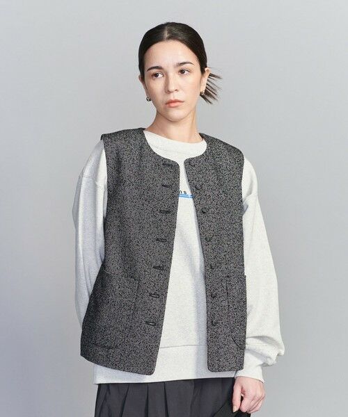 BEAUTY&YOUTH UNITED ARROWS / ビューティー&ユース ユナイテッドアローズ ベスト | ツイードライク ベスト | 詳細16