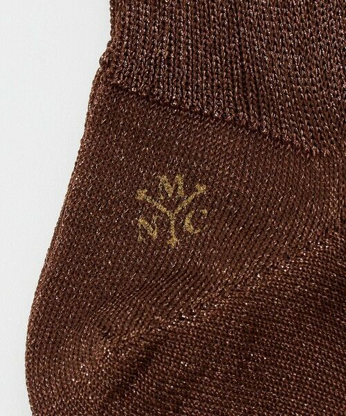 BEAUTY&YOUTH UNITED ARROWS / ビューティー&ユース ユナイテッドアローズ ソックス | ＜MARCOMONDE＞グリッター リブ ソックス | 詳細8