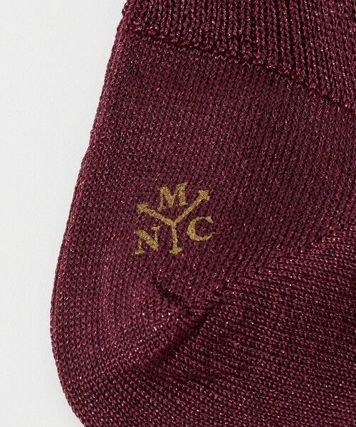 BEAUTY&YOUTH UNITED ARROWS / ビューティー&ユース ユナイテッドアローズ ソックス | ＜MARCOMONDE＞グリッター リブ ソックス | 詳細11