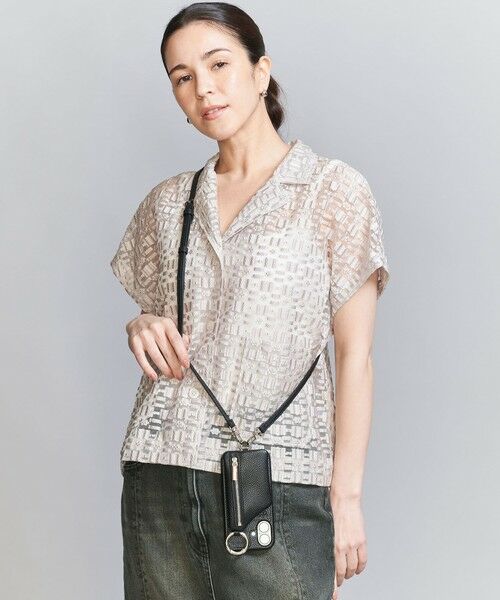 BEAUTY&YOUTH UNITED ARROWS / ビューティー&ユース ユナイテッドアローズ モバイルケース | ＜ajew＞CADENAS ストラップ iPhone16ケース | 詳細1