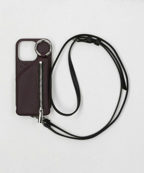 BEAUTY&YOUTH UNITED ARROWS / ビューティー&ユース ユナイテッドアローズ モバイルケース | ＜ajew＞CADENAS ストラップ iPhone16Proケース | 詳細18