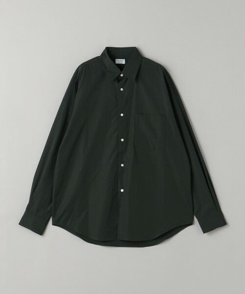 BEAUTY & YOUTH UNITED ARROWS/ビューティー&ユース ユナイテッドアローズ HI-LINE 120/2 ブロード レギュラー シャツ DK. GREEN XL BEAUTY & YOUTH UNITED ARROWS/ビューティー&ユース ユナイテッドアローズ HI-LINE 120/2 ブロード レギュラー シャツ DK. GREEN XL
