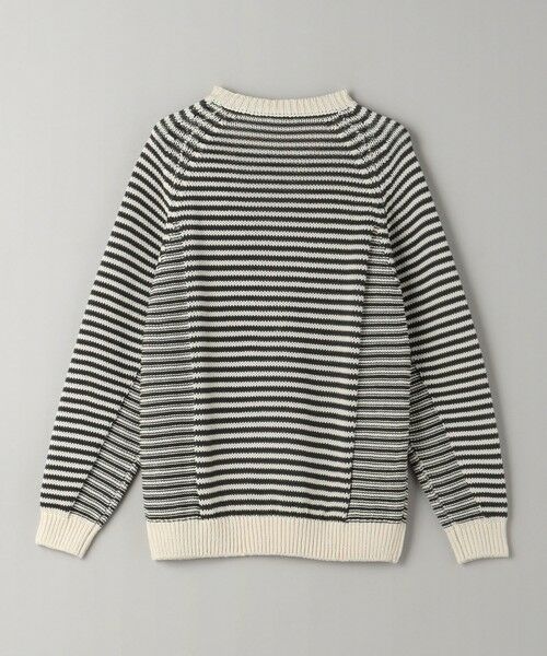 BEAUTY&YOUTH UNITED ARROWS / ビューティー&ユース ユナイテッドアローズ ニット・セーター | ギマコットン SWIT ボーダー クルーネック ニット ‐ウォッシャブル‐ | 詳細13