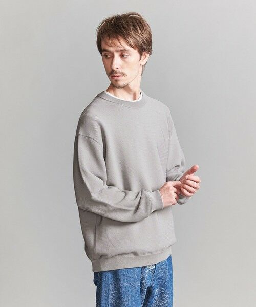 BEAUTY&amp;YOUTH UNITED ARROWS - リトルスージー　肩開きニット コイルニット ショートスリーブ プルオーバー ―ウォッシャブル―