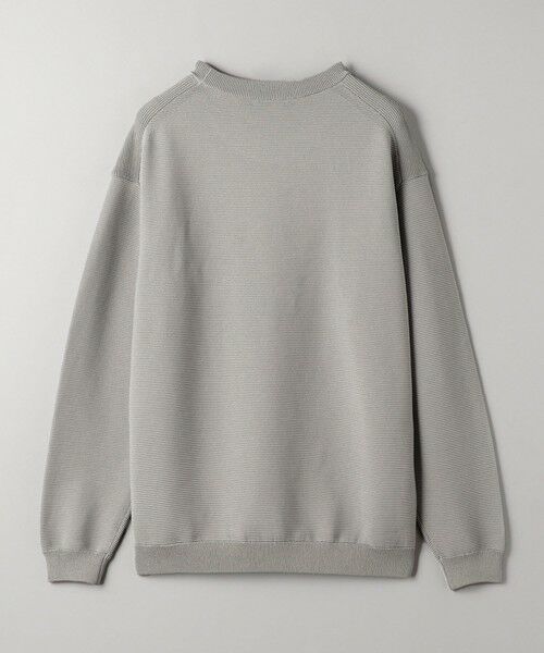 セール】 パール ステッチ フォルム クルーネック ニット