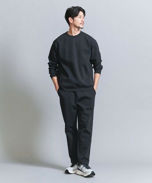 BEAUTY&YOUTH ダブルニット　リラックスパンツ セール】 【WEB限定 WARDROBE SMART】ダブルニット リラックス