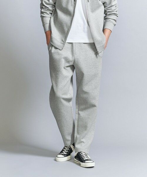 BEAUTY & YOUTH UNITED ARROWS/ビューティー&ユース ユナイテッドアローズ 【WEB限定 WARDROBE SMART】ダブルニット リラックス イージーパンツ/セットアップ対応 MD. GRAY M BEAUTY & YOUTH UNITED ARROWS/ビューティー&ユース ユナイテッドアローズ 【WEB限定 WARDROBE SMART】ダブルニット リラックス イージーパンツ/セットアップ対応 MD. GRAY M
