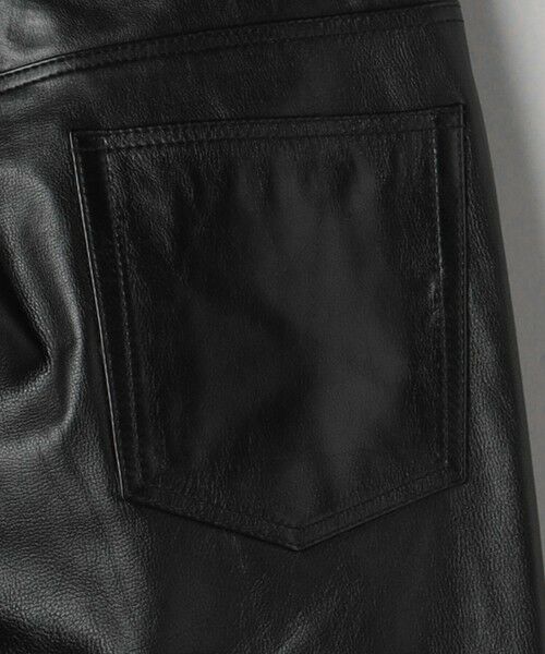 BEAUTY&YOUTH UNITED ARROWS / ビューティー&ユース ユナイテッドアローズ その他パンツ | カウレザー 5ポケット パンツ NO.5 | 詳細13