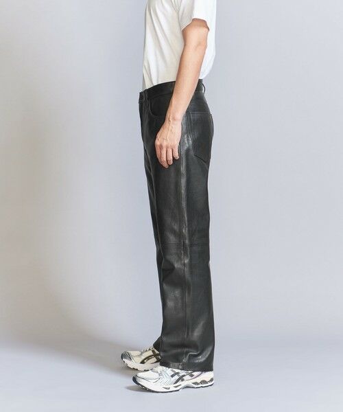 BEAUTY&YOUTH UNITED ARROWS / ビューティー&ユース ユナイテッドアローズ その他パンツ | カウレザー 5ポケット パンツ NO.5 | 詳細6