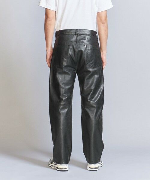 BEAUTY&YOUTH UNITED ARROWS / ビューティー&ユース ユナイテッドアローズ その他パンツ | カウレザー 5ポケット パンツ NO.5 | 詳細7