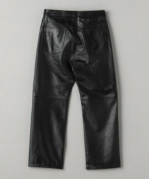 BEAUTY&YOUTH UNITED ARROWS / ビューティー&ユース ユナイテッドアローズ その他パンツ | カウレザー 5ポケット パンツ NO.5 | 詳細9
