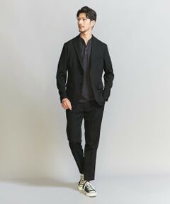 【WEB限定 WARDROBE SMART】LANATEC セットアップ/背抜きジャケット＆イージーパンツ