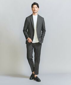 【WEB限定 WARDROBE SMART】LANATEC セットアップ/背抜きジャケット＆イージーパンツ