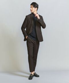 【WEB限定 WARDROBE SMART】LANATEC セットアップ/背抜きジャケット＆イージーパンツ