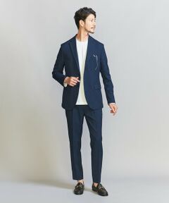 【WEB限定 WARDROBE SMART】LANATEC セットアップ/背抜きジャケット＆イージーパンツ