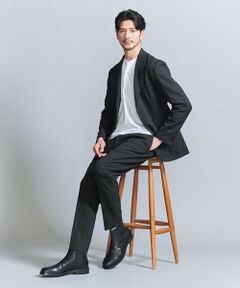 【WEB限定 WARDROBE SMART】LANATEC セットアップ/背抜きジャケット＆イージーパンツ