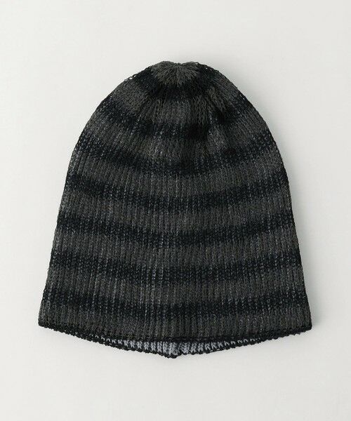 BEAUTY & YOUTH UNITED ARROWS/ビューティー&ユース ユナイテッドアローズ <Racal> ボーダー ニット ビーニー BLACK FREE BEAUTY & YOUTH UNITED ARROWS/ビューティー&ユース ユナイテッドアローズ <Racal> ボーダー ニット ビーニー BLACK FREE