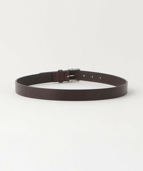 BEAUTY&YOUTH UNITED ARROWS / ビューティー&ユース ユナイテッドアローズ ベルト・サスペンダー | ベーシック レザー ベルト 28mm -Made in Japan- | 詳細3