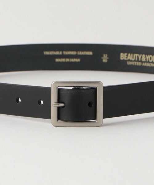 BEAUTY&YOUTH UNITED ARROWS / ビューティー&ユース ユナイテッドアローズ ベルト・サスペンダー | ギャリソン ベルト 30ｍｍ -Made in Japan- | 詳細1