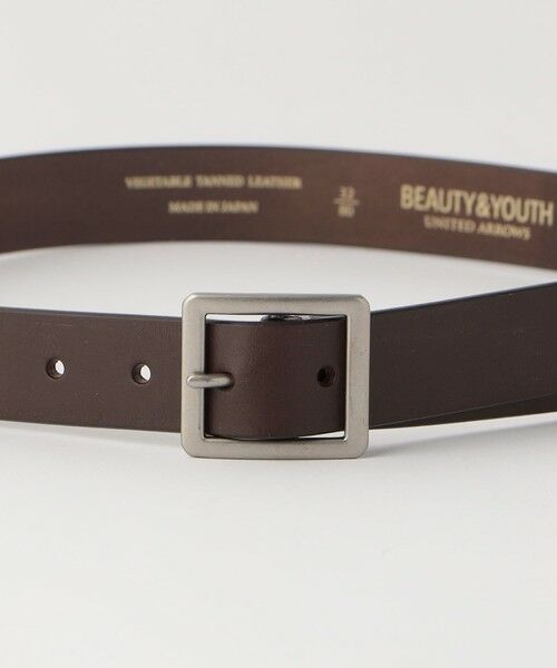 BEAUTY&YOUTH UNITED ARROWS / ビューティー&ユース ユナイテッドアローズ ベルト・サスペンダー | ギャリソン ベルト 30ｍｍ -Made in Japan- | 詳細4