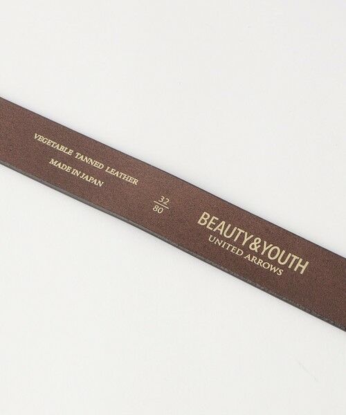 BEAUTY&YOUTH UNITED ARROWS / ビューティー&ユース ユナイテッドアローズ ベルト・サスペンダー | ギャリソン ベルト 30ｍｍ -Made in Japan- | 詳細6