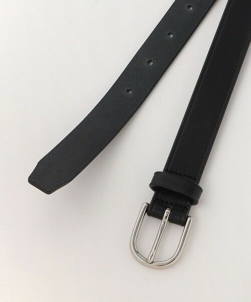 BEAUTY&YOUTH UNITED ARROWS / ビューティー&ユース ユナイテッドアローズ ベルト・サスペンダー | オーバル ベルト 25mm -Made in Japan- | 詳細3