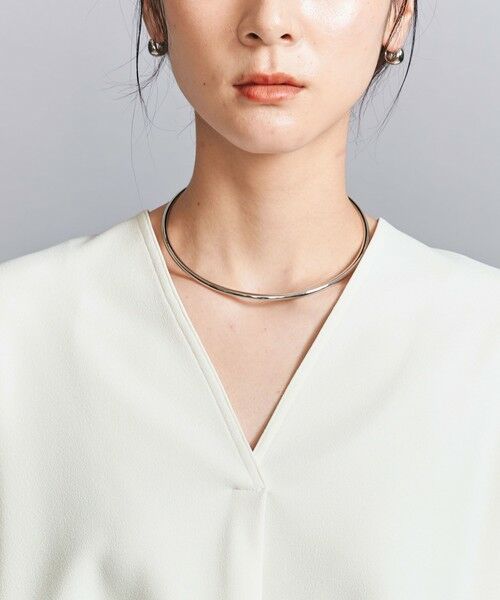 BEAUTY&YOUTH UNITED ARROWS / ビューティー&ユース ユナイテッドアローズ カットソー | 【WEB限定 Wardrobe DAILY MINIMAL】ペプラム Vネックプルオーバーカットソー | 詳細8