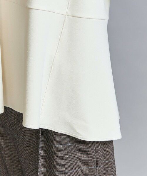 BEAUTY&YOUTH UNITED ARROWS / ビューティー&ユース ユナイテッドアローズ カットソー | 【WEB限定 Wardrobe DAILY MINIMAL】ペプラム Vネックプルオーバーカットソー | 詳細10