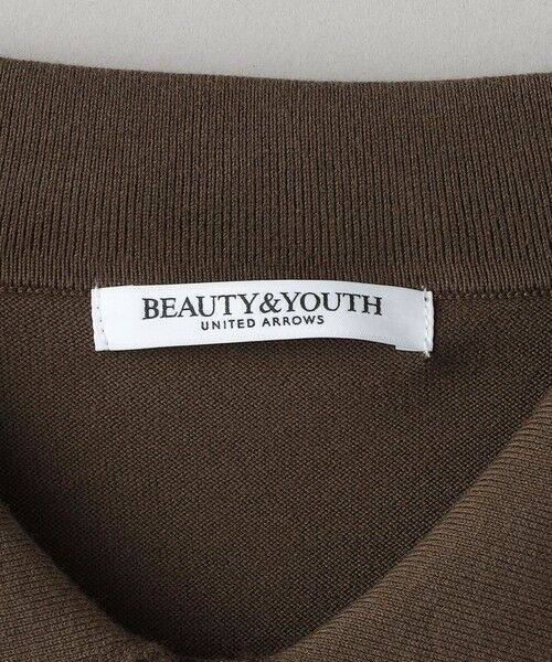 BEAUTY&YOUTH UNITED ARROWS / ビューティー&ユース ユナイテッドアローズ ニット・セーター | コットン ボタン ポロニット プルオーバー -ウォッシャブル- | 詳細9