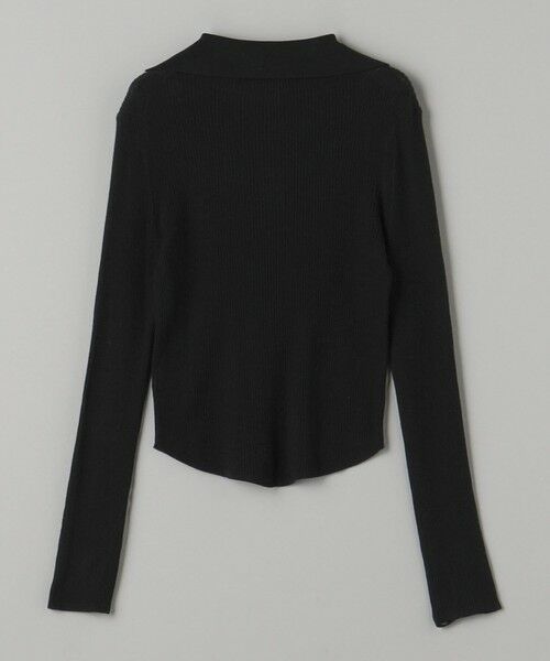 BEAUTY&YOUTH UNITED ARROWS / ビューティー&ユース ユナイテッドアローズ ニット・セーター | コットンリブ オープンカラーニット -ウォッシャブル- | 詳細5