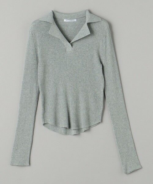 BEAUTY&YOUTH UNITED ARROWS / ビューティー&ユース ユナイテッドアローズ ニット・セーター | コットンリブ オープンカラーニット ウォッシャブル | 詳細8