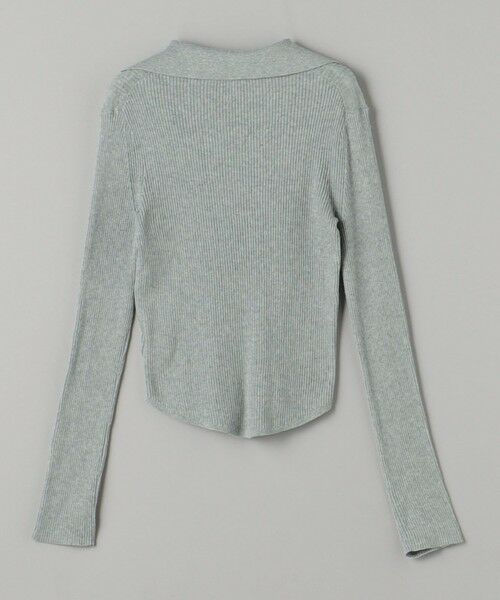BEAUTY&YOUTH UNITED ARROWS / ビューティー&ユース ユナイテッドアローズ ニット・セーター | コットンリブ オープンカラーニット ウォッシャブル | 詳細9