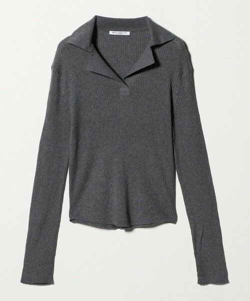 BEAUTY&YOUTH UNITED ARROWS / ビューティー&ユース ユナイテッドアローズ ニット・セーター | コットンリブ オープンカラーニット -ウォッシャブル- | 詳細15