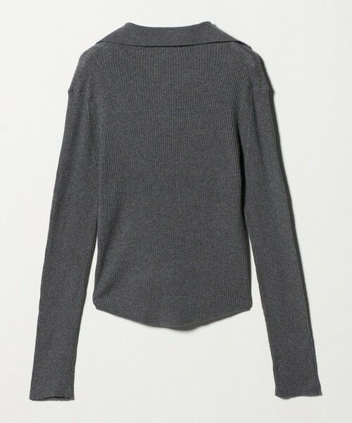BEAUTY&YOUTH UNITED ARROWS / ビューティー&ユース ユナイテッドアローズ ニット・セーター | コットンリブ オープンカラーニット -ウォッシャブル- | 詳細16