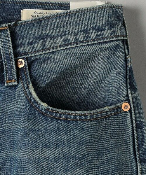 【関税込み】Youth ブルー ストラクチャード ジーンズ セール】 ＜Levis＞501 90's セルビッジ デニムパンツ （デニム