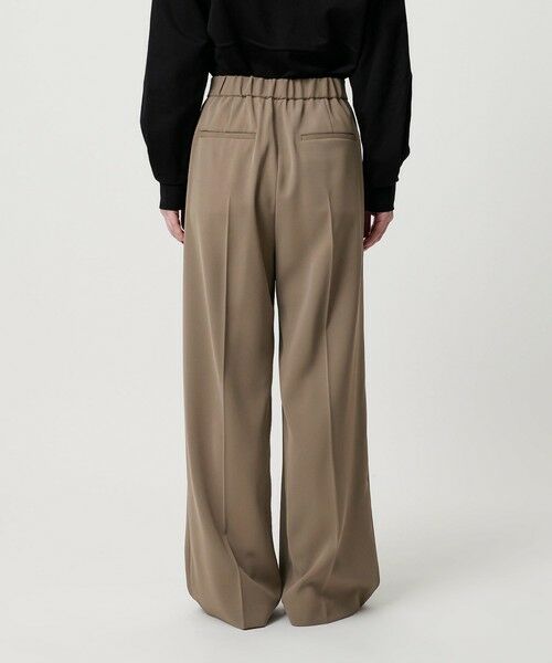 BEAUTY&YOUTH UNITED ARROWS / ビューティー&ユース ユナイテッドアローズ スラックス・ドレスパンツ | 【WEB限定 Wardrobe DAILY MINIMAL】ダブルクロス タックワイドストレートパンツ -ウォッシャブル- | 詳細17