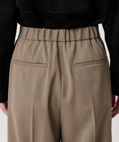 BEAUTY&YOUTH UNITED ARROWS / ビューティー&ユース ユナイテッドアローズ スラックス・ドレスパンツ | 【WEB限定 Wardrobe DAILY MINIMAL】ダブルクロス タックワイドストレートパンツ -ウォッシャブル- | 詳細19