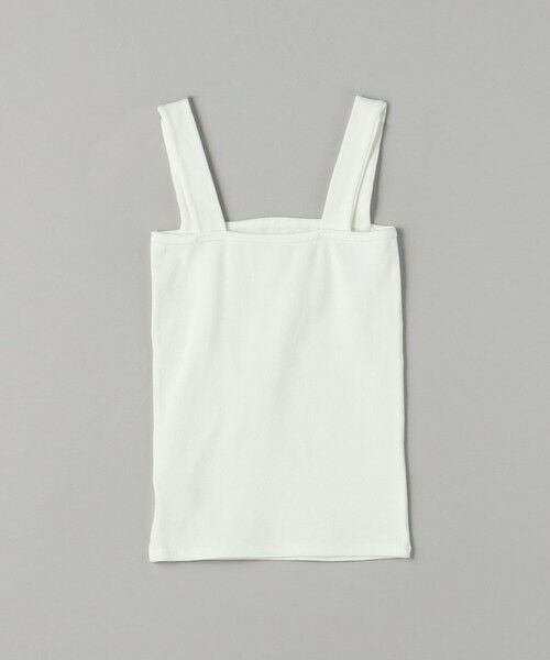 BEAUTY&YOUTH UNITED ARROWS / ビューティー&ユース ユナイテッドアローズ タンクトップ | コットンブレンド ベア タンクトップ | 詳細6